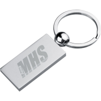 Metal Keyring Rectangular