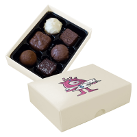 Chocolate Box With 6 Assorted Chocolates And Truffles