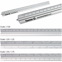 Aluminium 30cm Triangle Ruler