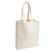 8oz Natural Cotton Canvas Bag with Gusset