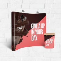 3 x 3 Pop Up Display Stand Pro Kit 1