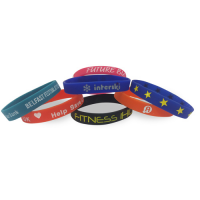 Silicone Wristband (Recessed & Infilled Design)