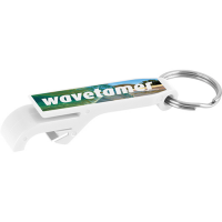 Bottle Opener Keyring Plastic