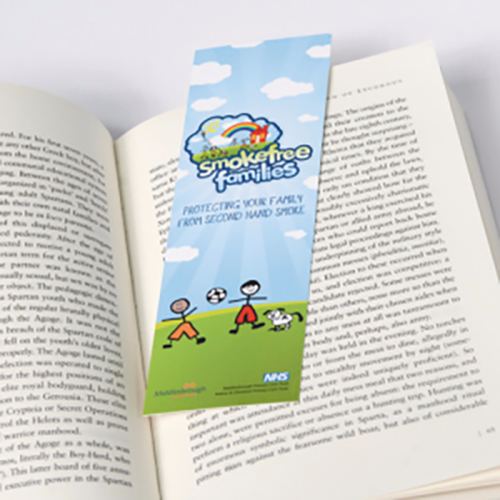 400gsm Matt Laminated Bookmarks