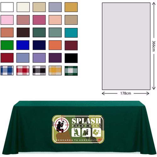 Exhibition Linen Table Cloth 178 x 366cm