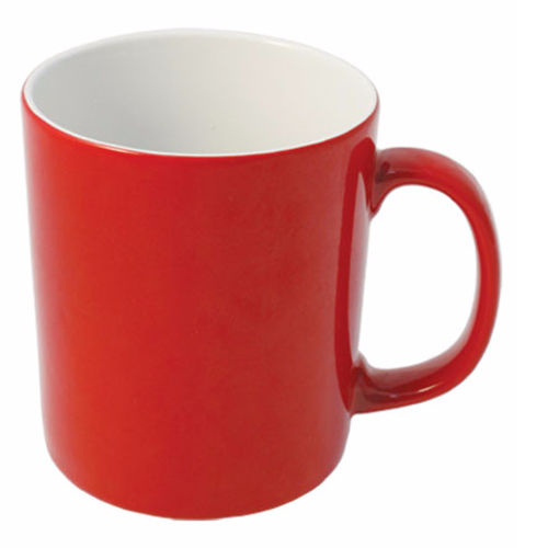 Cambridge Duo Mug - Red Outside White Inside